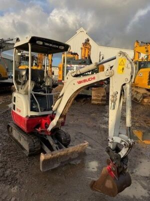 2018 Takeuchi TB215R Excavator 