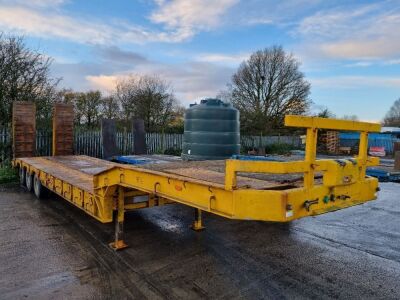 1990 ARB SPMUK11 Triaxle Low Loader Trailer 