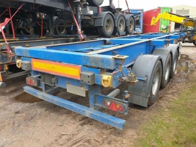 2007 SDC Triaxle Sliding Skeletal Trailer - 5