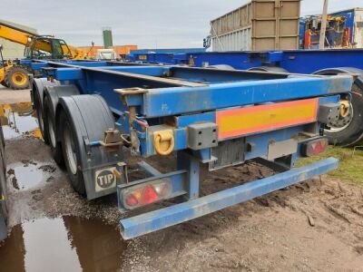 2007 SDC Triaxle Sliding Skeletal Trailer - 6