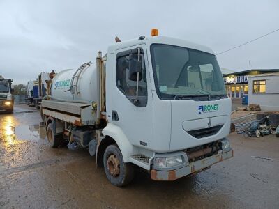 Renault 180 DCI 4x2 Rigid Vacuum Tanker