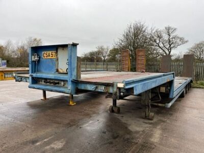 1987 York Triaxle Step Frame Low Loader