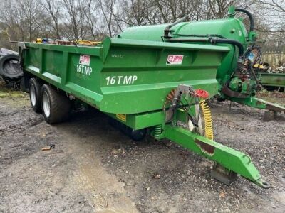 2018 JPM 16 Ton Multi Purpose Tandem Axle Dump Trailer - 3