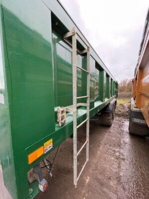 2018 Bailey 18ton Tandem Axle Drawbar Tipping Trailer - 10