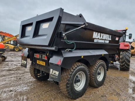 2015 JPM 20ton Tandem Axle Drawbar Tipping Trailer