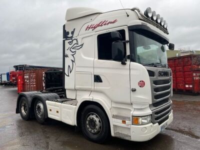 2014 Scania R450 Highline 6x2 Midlift Tractor Unit