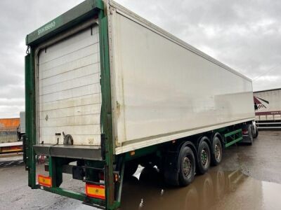 2005 Gray and Adams Triaxle Fridge Trailer