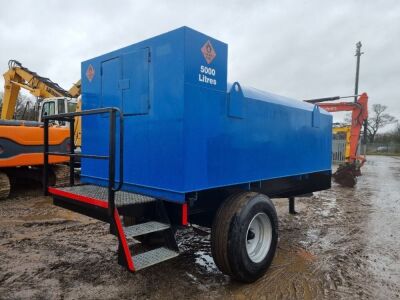 5000ltr Single Axle Drawbar Bunded Fuel Bowser - 3