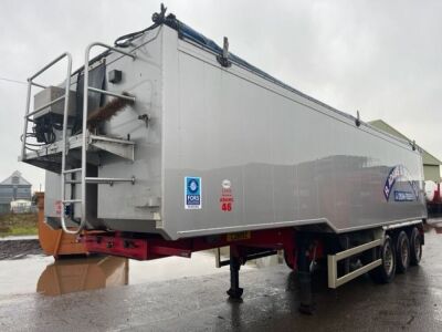 2008 Fruehauf Triaxle Alloy Bulk Tipping Trailer - 2