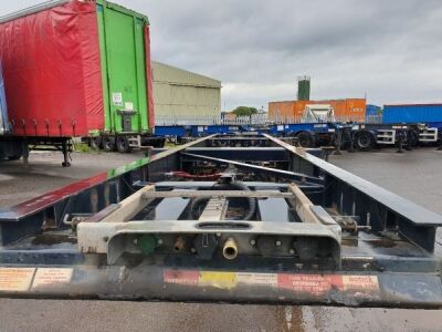 2006 Dennison Triaxle Sliding Skeletal Trailer - 3