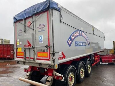2014 STAS Triaxle Bulk Alloy Tipping Trailer - 2