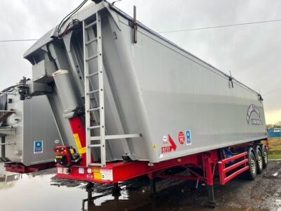 2014 STAS Triaxle Bulk Alloy Tipping Trailer - 3