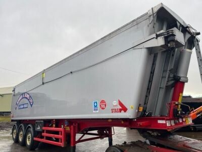 2014 STAS Triaxle Bulk Alloy Tipping Trailer - 4