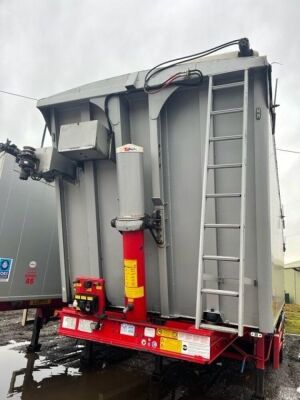2014 STAS Triaxle Bulk Alloy Tipping Trailer - 5