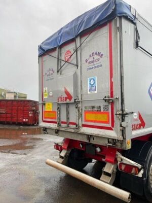 2014 STAS Triaxle Bulk Alloy Tipping Trailer - 6
