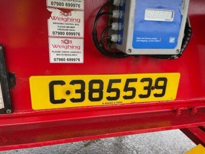 2014 STAS Triaxle Bulk Alloy Tipping Trailer - 13