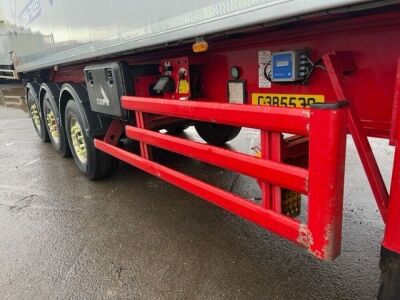 2014 STAS Triaxle Bulk Alloy Tipping Trailer - 14
