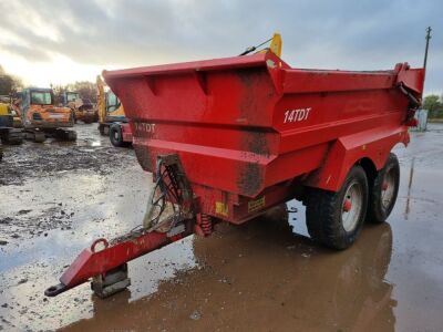 2019 JPM 14 Tonne Dump Trailer