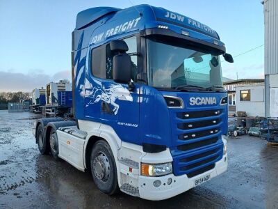 2014 Scania R450 6x2 Midlift Tractor Unit