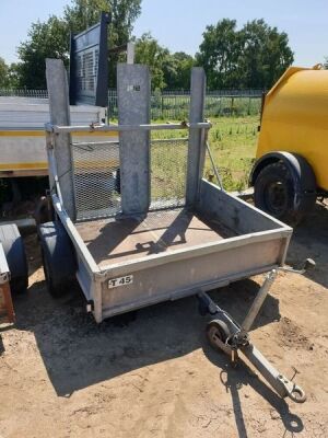 Single Axle Drawbar Traffic Light Trailer