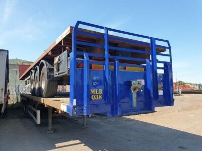 2008 SDC Triaxle 45' Flat Trailer - 2