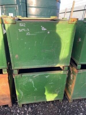 2 x Steel Stillages