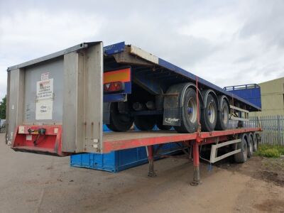 2004 SDC Triaxle 45' Flat Trailer