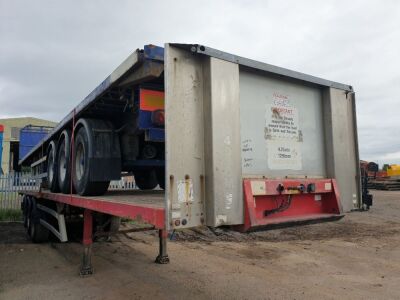 2004 SDC Triaxle 45' Flat Trailer - 2