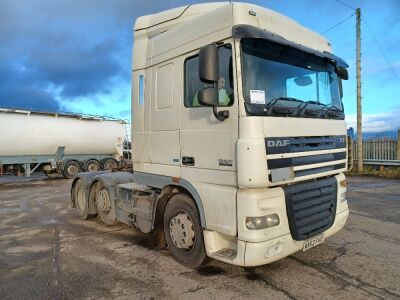 2012 DAF XF 105.460 6x2 Mid Lift Tractor Unit 