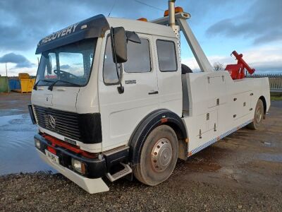 1987 Mercedes 1633 V8 Engine 4x2 Recovery Vehicle - 2