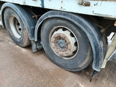 2008 Iveco Stralis 310E5 6x2 Rear Steer Dropside Crane Flat - 7