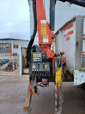 2008 Iveco Stralis 310E5 6x2 Rear Steer Dropside Crane Flat - 10