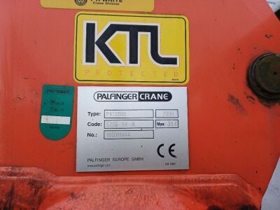 2008 Iveco Stralis 310E5 6x2 Rear Steer Dropside Crane Flat - 11