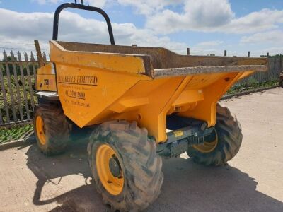 2017 Terex TA6 6 ton Straight Tip Dumper