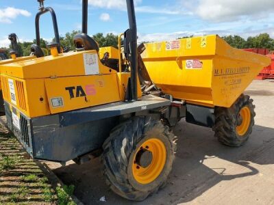 2017 Terex TA6 6 ton Straight Tip Dumper - 6