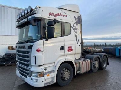 2013 Scania R420 Highline 6x2 Midlift Tractor Unit - 2