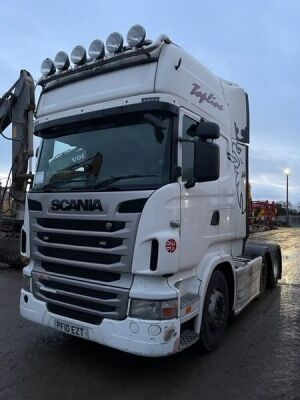 2010 Scania R440 Topline 6x2 Midlift Tractor Unit