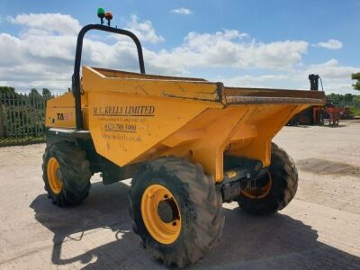 2017 Terex TA6 6ton Straight Tip Dumper - 2