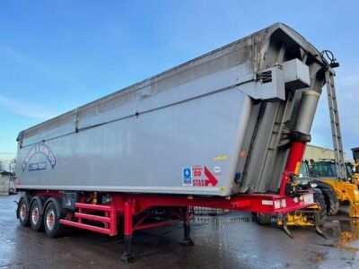 2015 STAS Triaxle Alloy Bulk Tipping Trailer