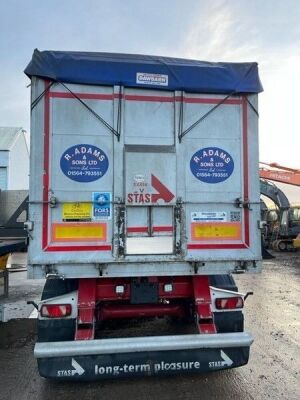 2015 STAS Triaxle Alloy Bulk Tipping Trailer - 5