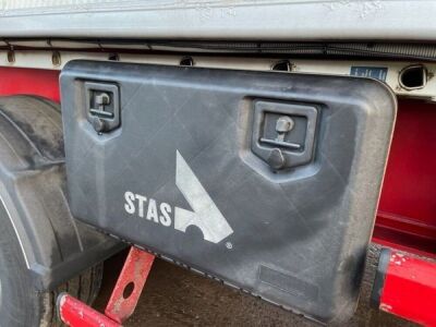 2015 STAS Triaxle Alloy Bulk Tipping Trailer - 19
