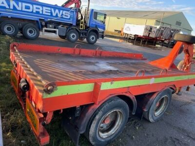 Tandem Axle Drawbar Skip Trailer - 5