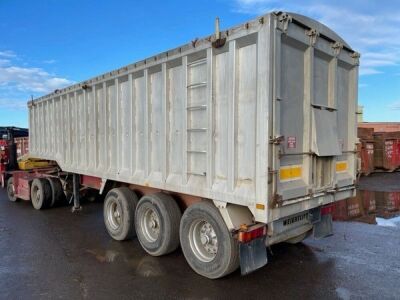 2003 Weightlifter Triaxle Bulk Alloy Tipping Trailer