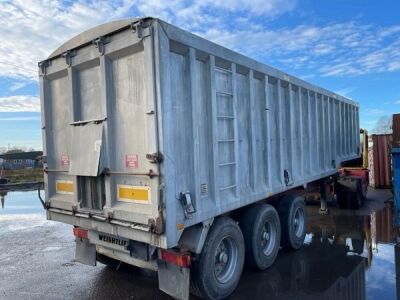 2003 Weightlifter Triaxle Bulk Alloy Tipping Trailer - 2