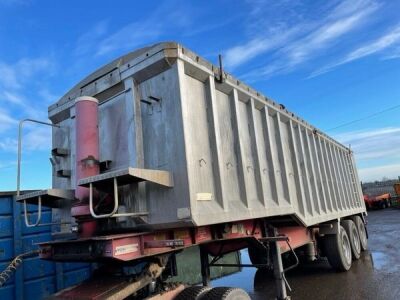 2003 Weightlifter Triaxle Bulk Alloy Tipping Trailer - 3