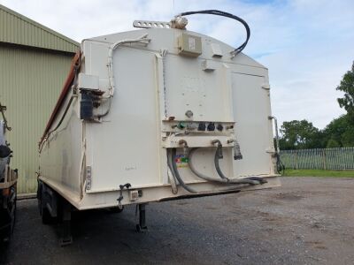 2007 United Trailers Triaxle Belt Floor Ejector Trailer - 2