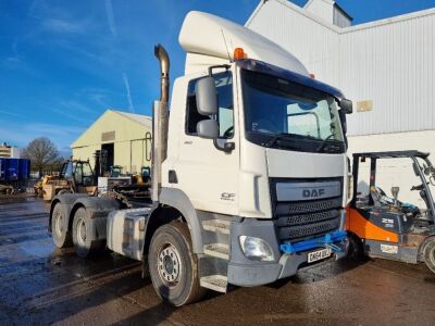 2014 DAF CF 460 Euro6 6x4 Tractor Unit