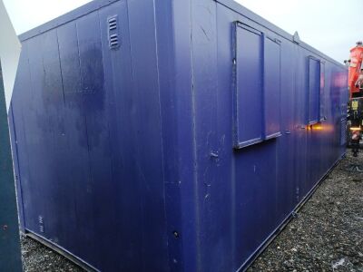 BEING OFFERED IN MONDAYS HYBRID AUCTION - 20 x 9 Anti Vandal Site Welfare Unit - 4