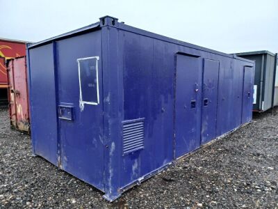 BEING OFFERED IN MONDAYS HYBRID AUCTION - 20 x 9 Anti Vandal Site Welfare Unit - 5