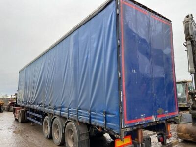 2005 M&G Triaxle Curtainside Trailer